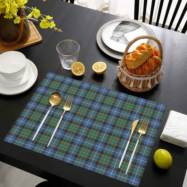MacRae Hunting Ancient Tartan Placemat Online Sale - Image 3