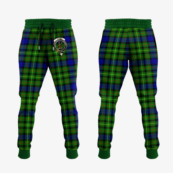 Rollo Modern Tartan Crest Jogger Sweatpants on Sale