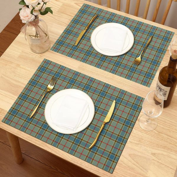 Balfour Blue Tartan Placemat Online - Image 2