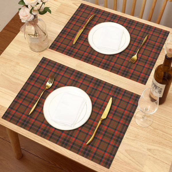 Cumming Hunting Weathered Tartan Placemat Cheap - Image 2
