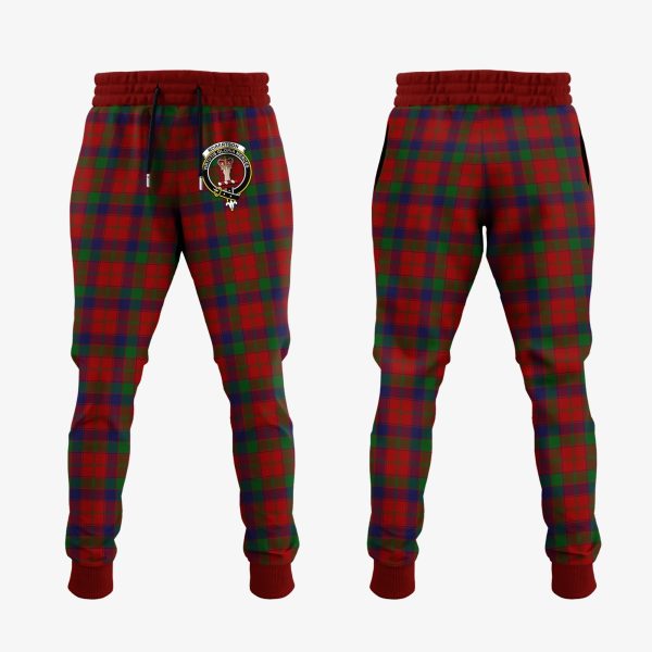 Robertson Tartan Crest Jogger Sweatpants Online Hot Sale