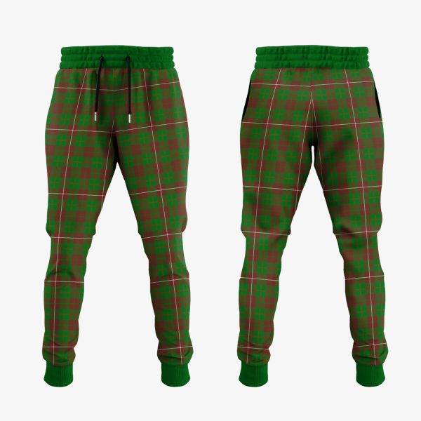 MacKinnon Hunting Modern Tartan Crest Jogger Sweatpants Online now - Image 2