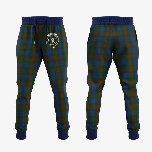 Buchanan Hunting Tartan Crest Jogger Sweatpants on Sale