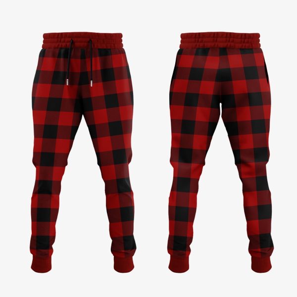 Rob Roy Macgregor Tartan Crest Jogger Sweatpants Supply - Image 2