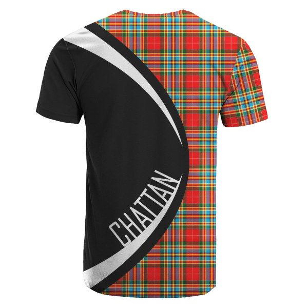 Chattan Tartan Crest T-shirt - Circle Style Online - Image 2