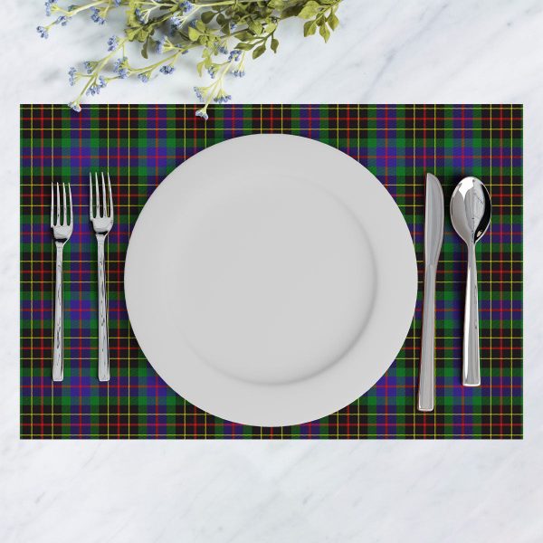 Brodie Hunting Modern Tartan Placemat Hot on Sale