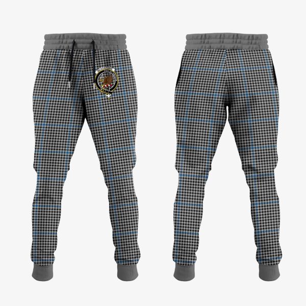 Gladstone Tartan Crest Jogger Sweatpants Cheap