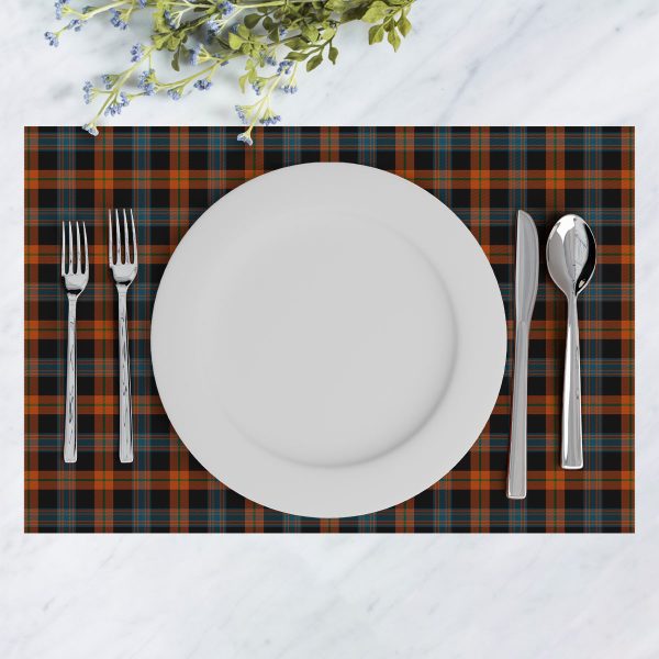 Brown Ancient Tartan Placemat Hot on Sale