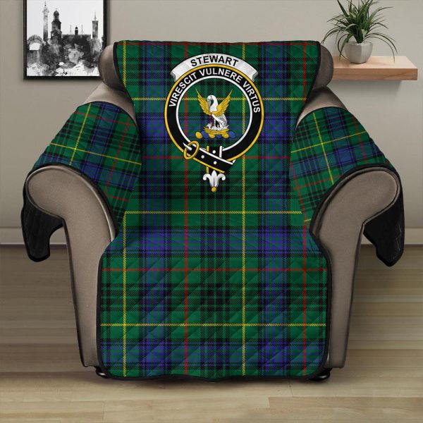 Stewart Hunting Modern Tartan Crest Sofa Protector on Sale