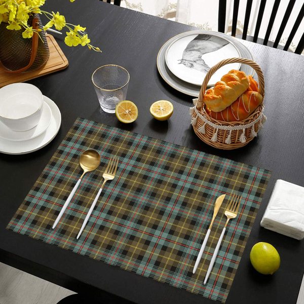 Farquharson Weathered Tartan Placemat Fashion - Image 3