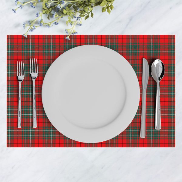 Cumming Modern Tartan Placemat Online Sale