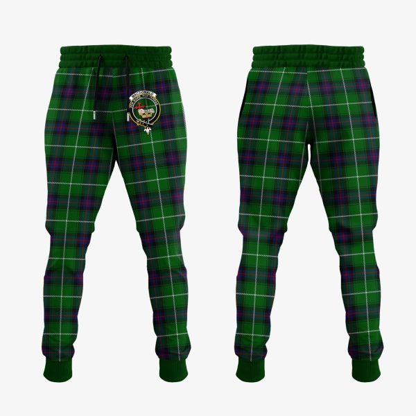 MacDonald Of The Isles Tartan Crest Jogger Sweatpants Sale