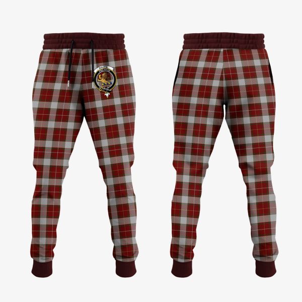 MacFie Dress Tartan Crest Jogger Sweatpants For Sale