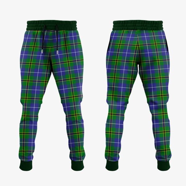 Turnbull Hunting Tartan Crest Jogger Sweatpants Fashion - Image 2