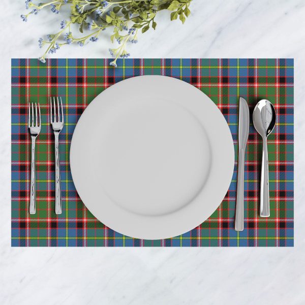 Glass Tartan Placemat on Sale