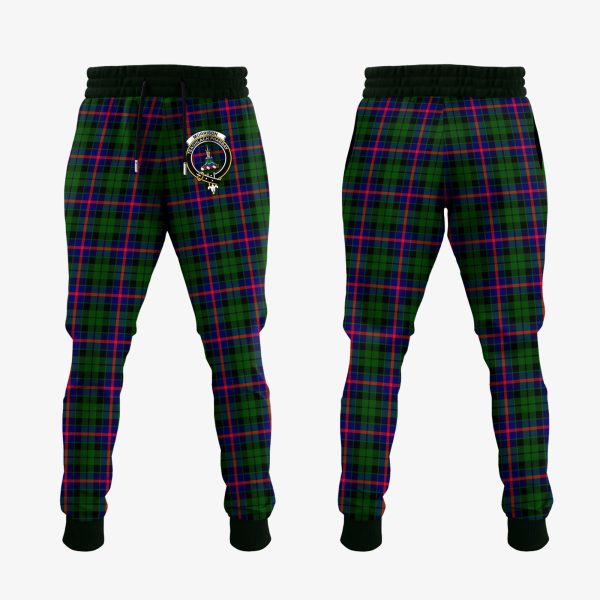 Morrison Modern Tartan Crest Jogger Sweatpants Supply