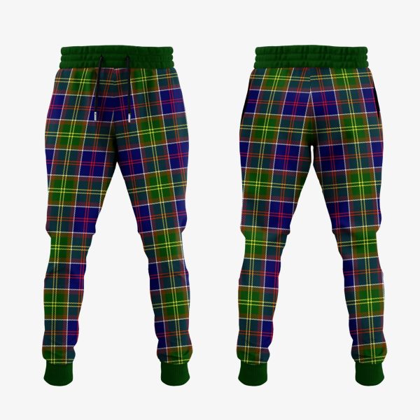 Arnott Tartan Crest Jogger Sweatpants Fashion - Image 2