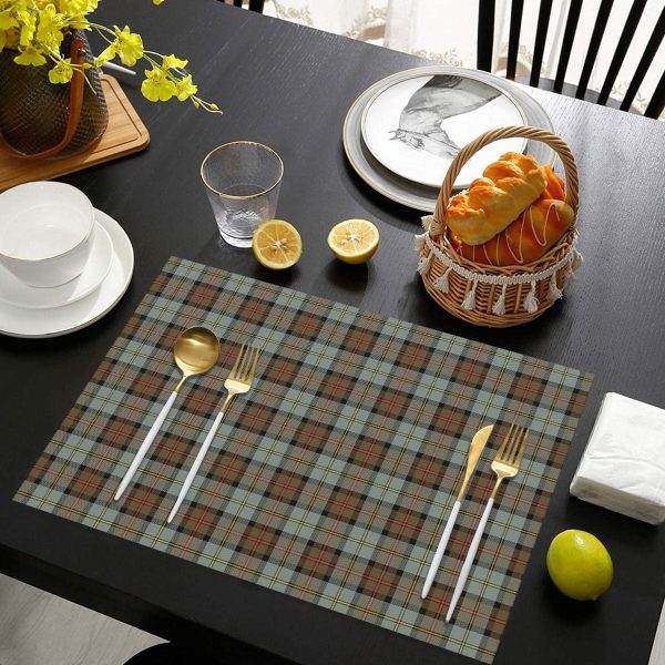 MacLeod of Harris Weathered Tartan Placemat Online Sale - Image 3