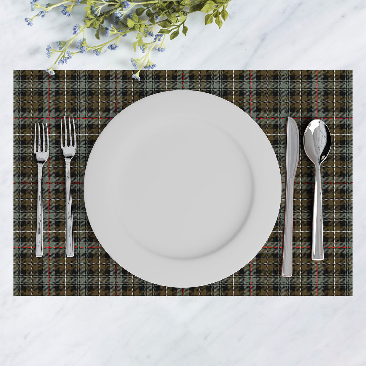 MacKenzie Weathered Tartan Placemat Cheap