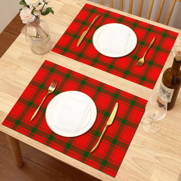Darroch (Gourock) Tartan Placemat Online now - Image 2