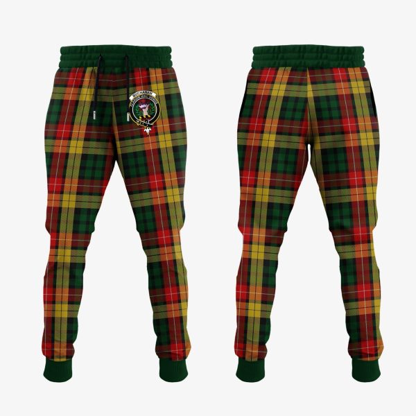 Buchanan Tartan Crest Jogger Sweatpants Online Hot Sale