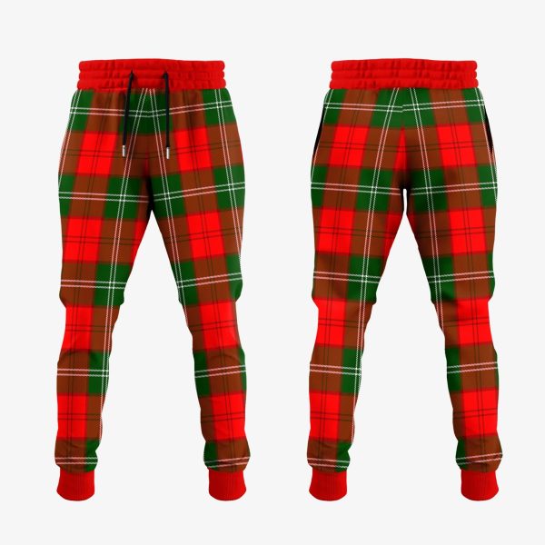 Gartshore Tartan Crest Jogger Sweatpants Supply - Image 2