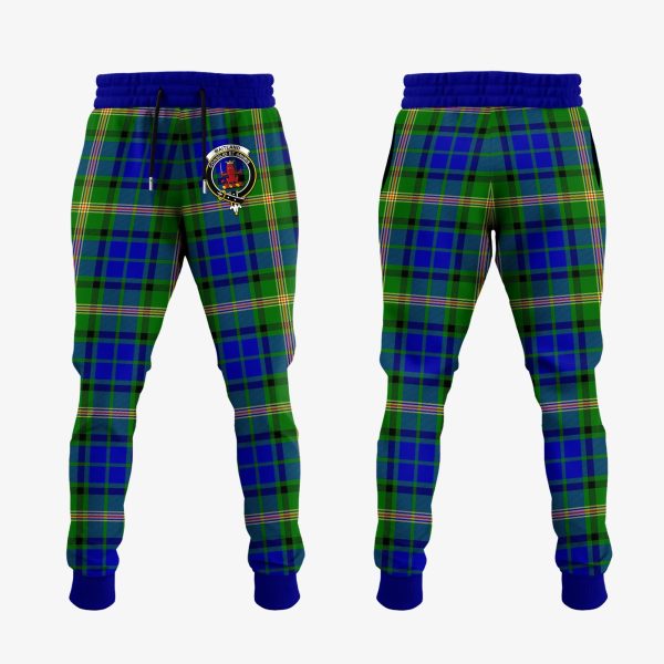 Maitland Tartan Crest Jogger Sweatpants Discount