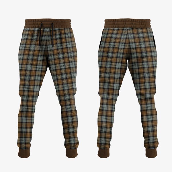 Gordon Weathered Tartan Crest Jogger Sweatpants on Sale - Image 2
