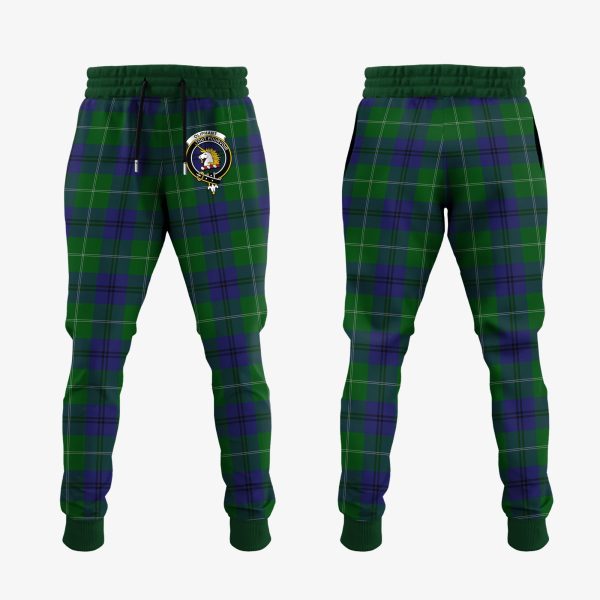 Oliphant Tartan Crest Jogger Sweatpants Cheap