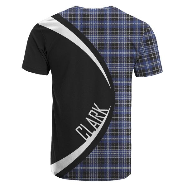 Clark Modern Tartan Crest T-shirt - Circle Style For Discount - Image 2