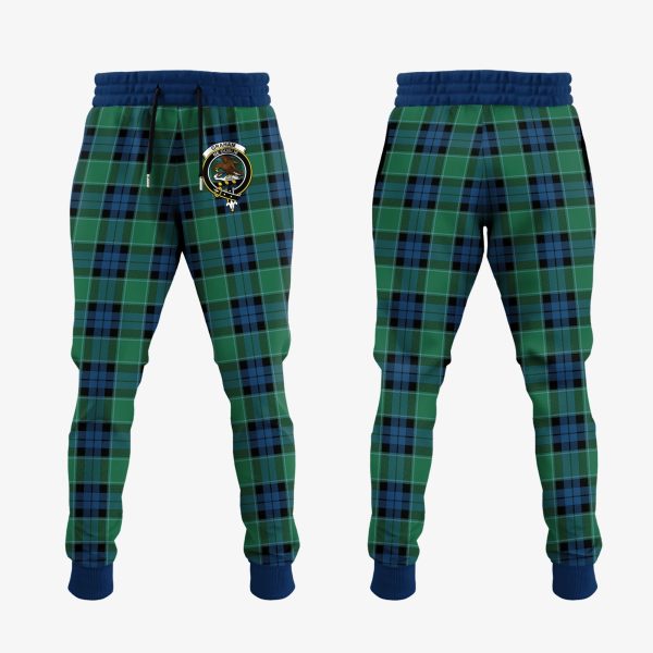 Graham Of Menteith Ancient Tartan Crest Jogger Sweatpants For Discount