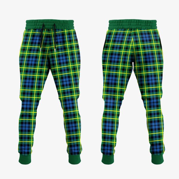 Campbell Of Breadalbane Ancient Tartan Crest Jogger Sweatpants Hot on Sale - Image 2