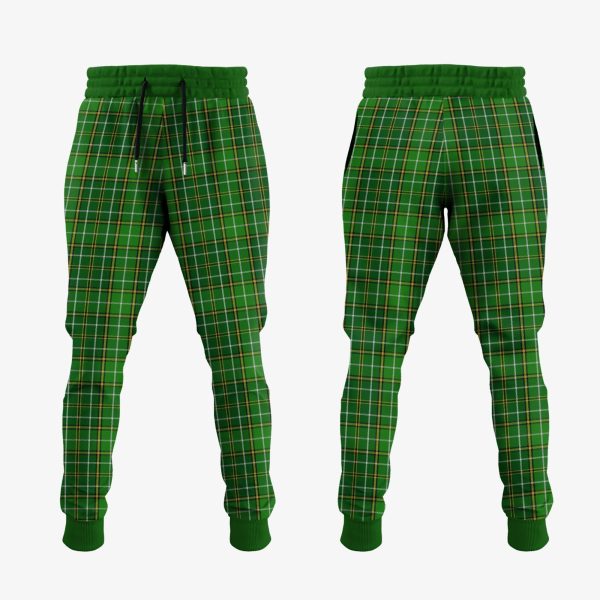 Forrester Or Foster Hunting Tartan Crest Jogger Sweatpants Online now - Image 2