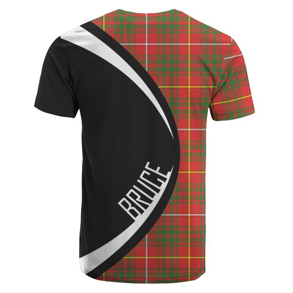 Bruce Modern Tartan Crest T-shirt - Circle Style For Discount - Image 2