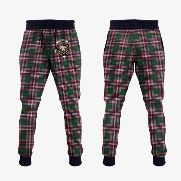 MacFarlane Hunting Modern Tartan Crest Jogger Sweatpants For Cheap