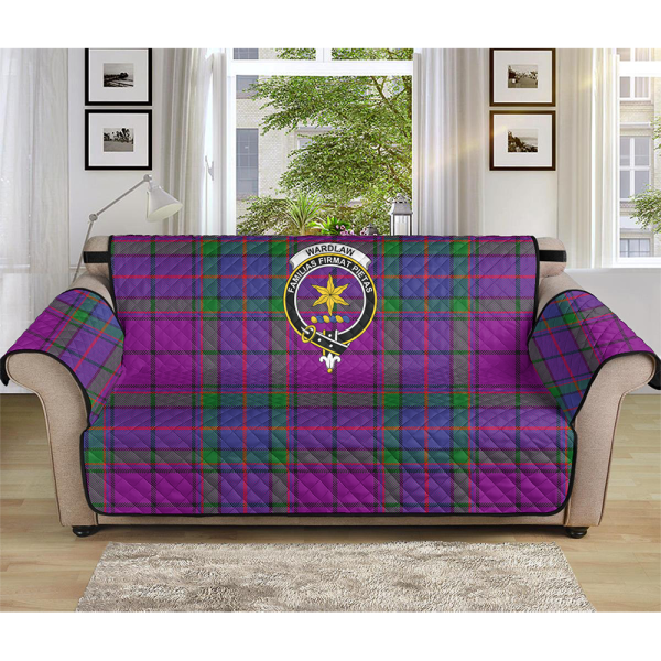 Wardlaw Modern Tartan Crest Sofa Protector Online Sale - Image 3
