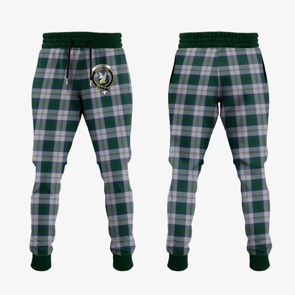 Lindsay Dress Tartan Crest Jogger Sweatpants Hot on Sale