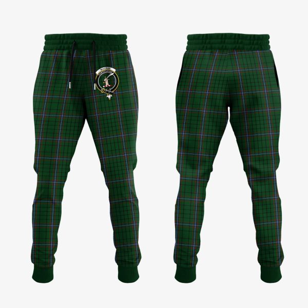 MacRae Tartan Crest Jogger Sweatpants For Sale