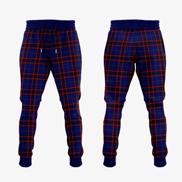 Home Modern Tartan Crest Jogger Sweatpants Discount - Image 2