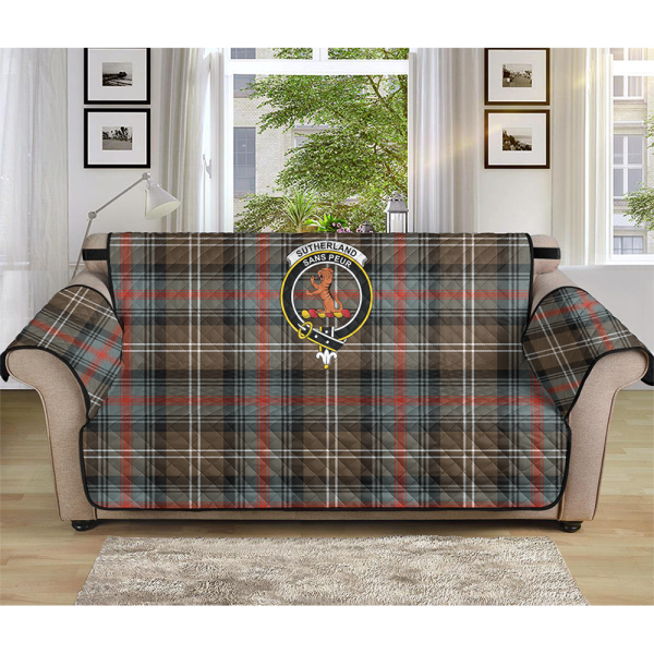 Sutherland Weathered Tartan Crest Sofa Protector For Discount - Image 3