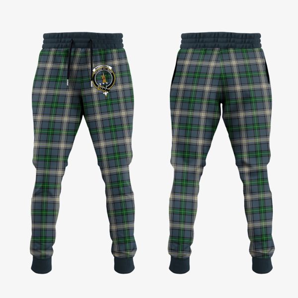 MacDowall Tartan Crest Jogger Sweatpants Discount