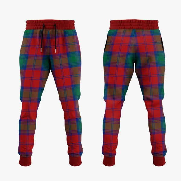 Auchinleck Tartan Crest Jogger Sweatpants Online - Image 2