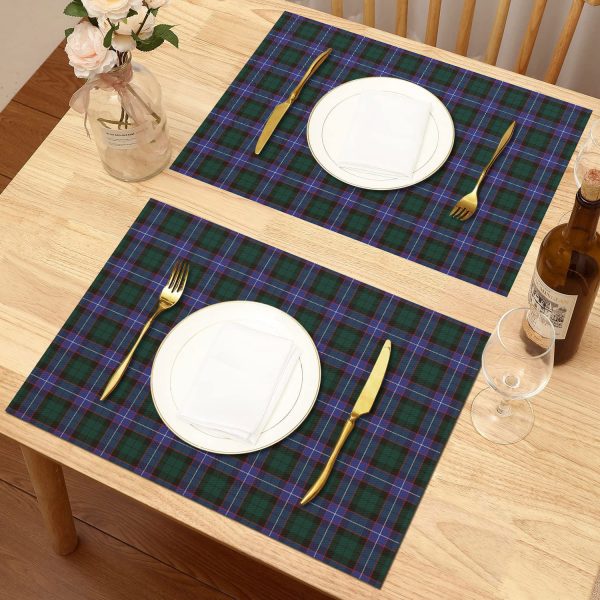 Hunter Modern Tartan Placemat Online now - Image 2