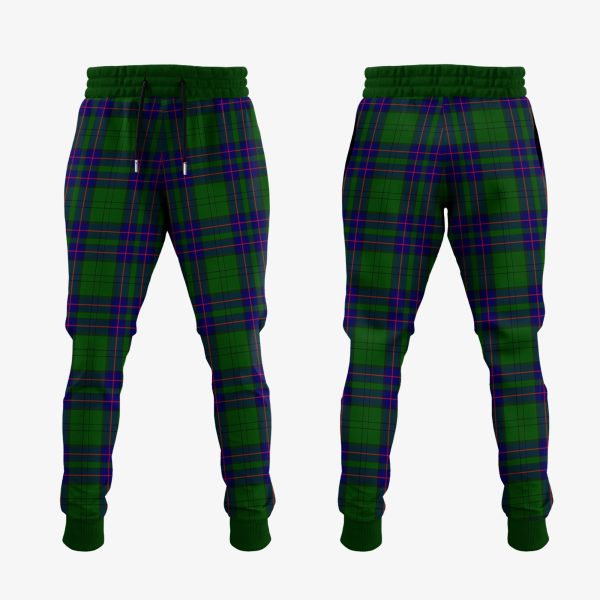 Lockhart Modern Tartan Crest Jogger Sweatpants Discount - Image 2