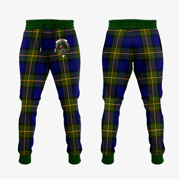 Muir Tartan Crest Jogger Sweatpants Supply