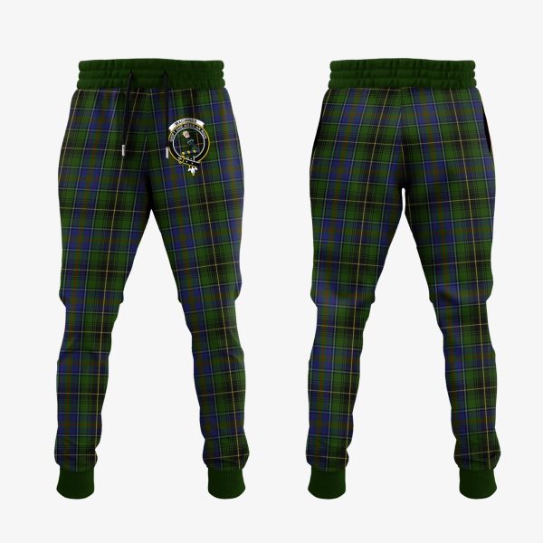 MacInnes Tartan Crest Jogger Sweatpants Online Hot Sale