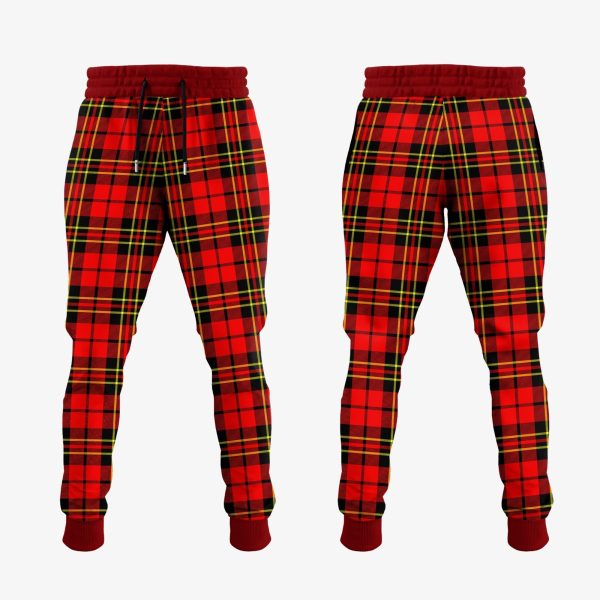 Brodie Modern Tartan Crest Jogger Sweatpants Hot on Sale - Image 2