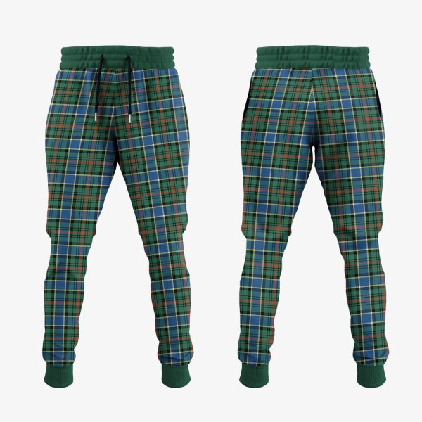 Ogilvie (Ogilvy) Hunting Ancient Tartan Crest Jogger Sweatpants on Sale - Image 2