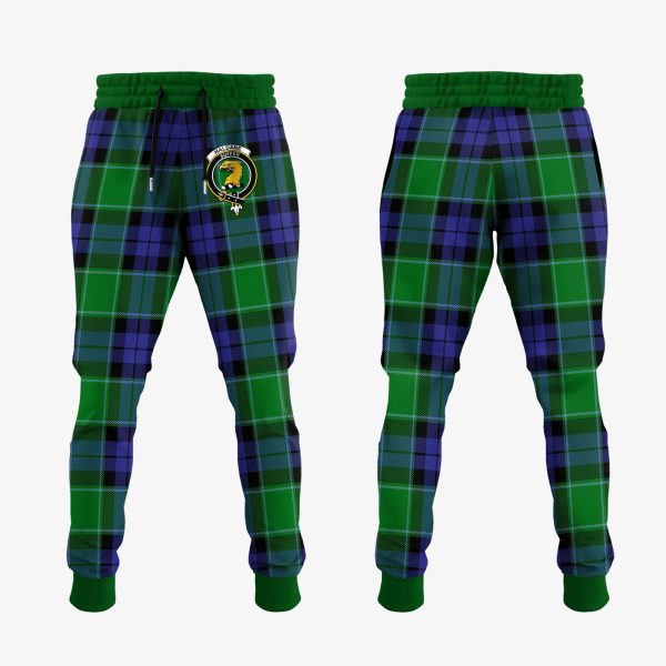 Haldane Tartan Crest Jogger Sweatpants Online Hot Sale