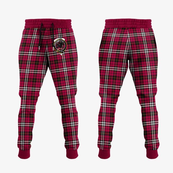 Little Tartan Crest Jogger Sweatpants Supply